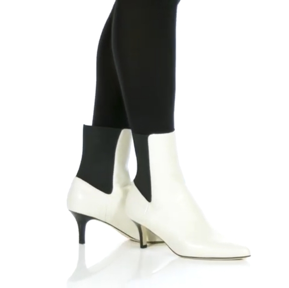 Minimalistic Chic Ivory Joie Chelsea Booties - Picture 6 of 7